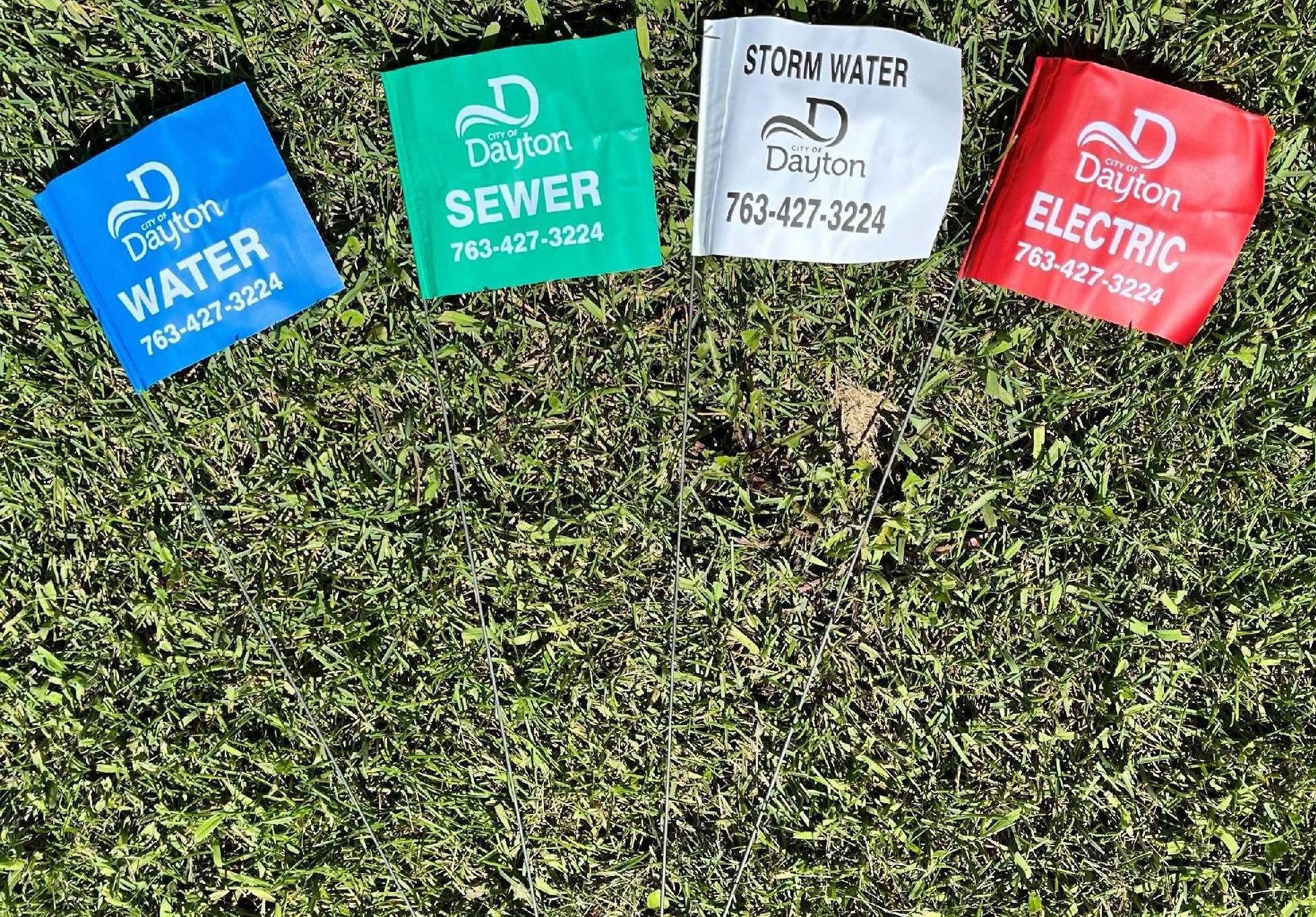 utility locate flags - Copy - Copy - Copy - Copy